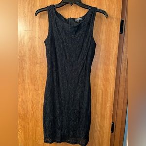 Black short dress